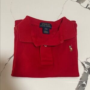 Ralph Lauren Crimson Polo Shirt